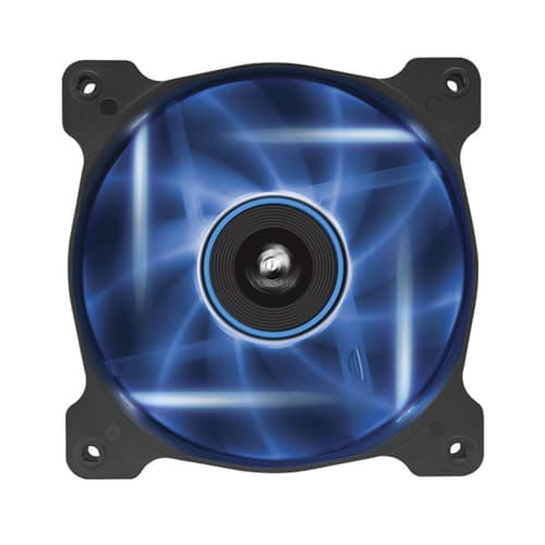 Corsair Air Series AF120 Blue Quiet Edition - 120mm Blue LED Cabinet Fan (Single Pack)